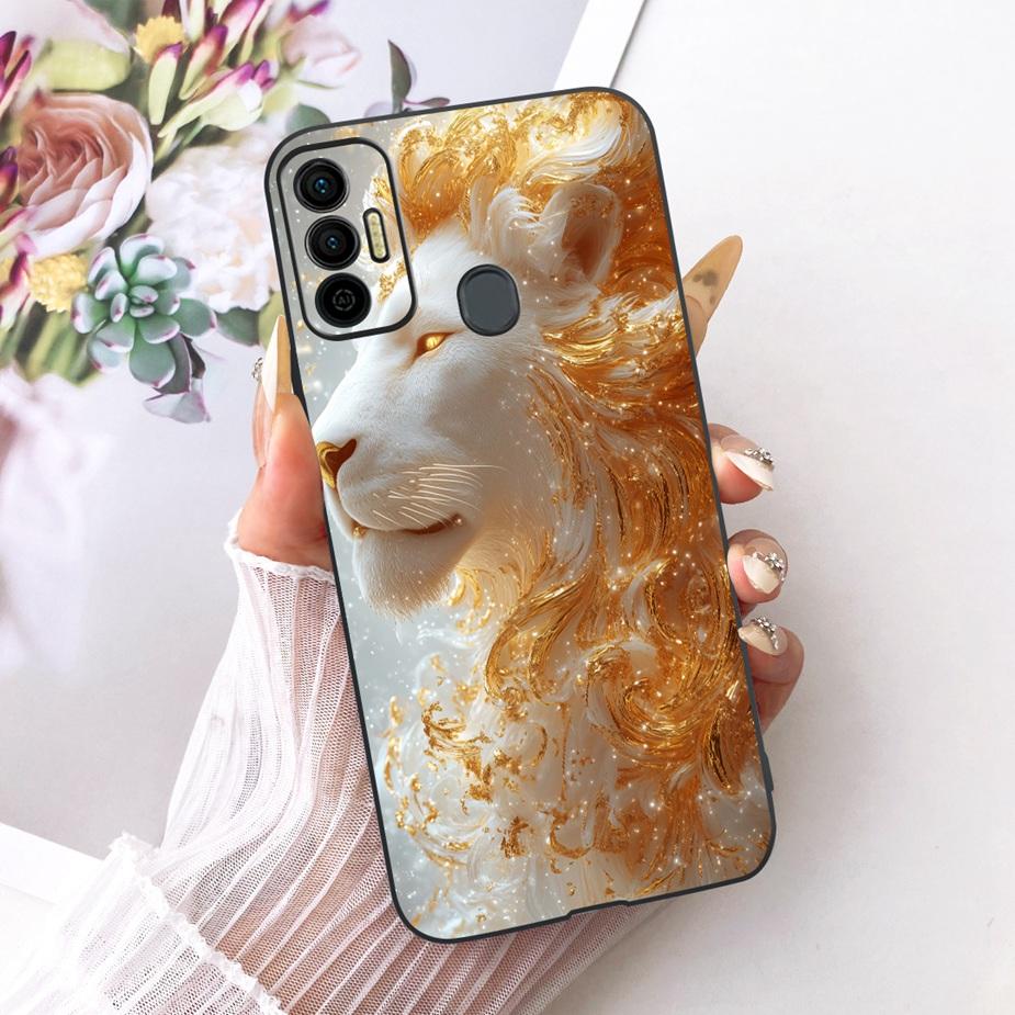 Чехол для Tecno Spark 7 Pro Чехол Spark7 T KF6p Новый Роскошный Расписной Чехол Мягкий Силиконовый Чехол Для Tecno Spark 7P 7T Spark7 Pro Funda Сумки