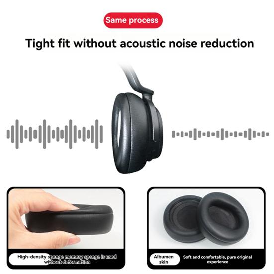 1 пара чехлов для наушников, износостойкие, легко чистящиеся, сменные чехлы для гарнитуры для наушников Microsoft Surface 1/2