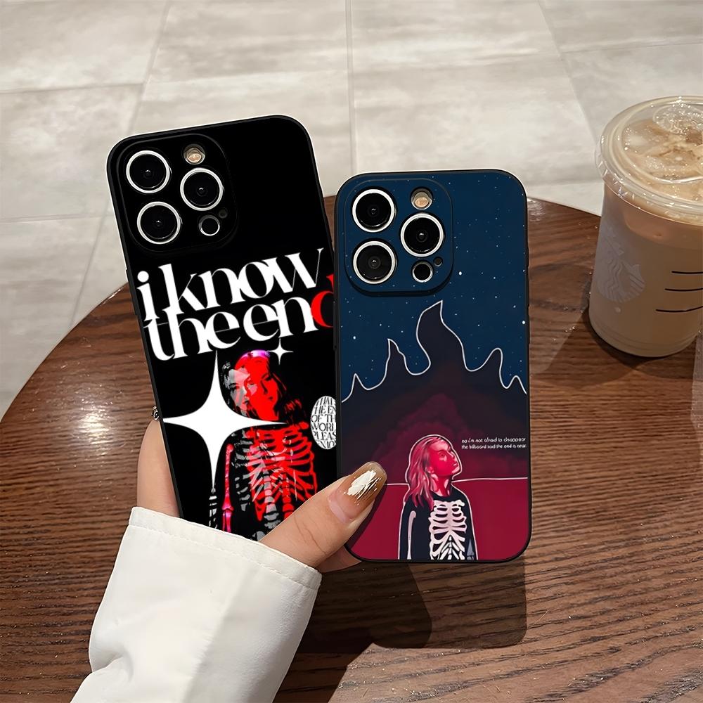 Чехол для телефона Punisher Phoebe Bridgers для 17 Pro Max iPhone 14 Pro Max 12 16 15 13 Pro 11 Xr X Xs 8 7 Plus Задняя крышка