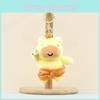 Toy Capybara Plush Cartoon Doll Backpack Pendant Keychain Children Holiday Gift