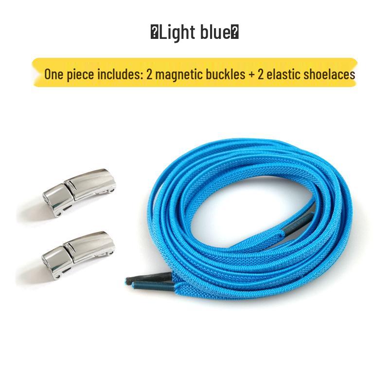 Цветные эластичные магнитные шнурки без завязывания для взрослых и детей