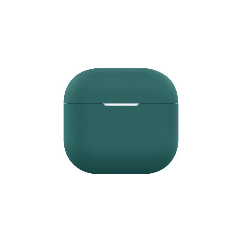 Подходит для airpods4 силиконовый чехол для наушников без застежки, противоударный и противоскользящий защитный чехол, силиконовый защитный чехол для наушников.