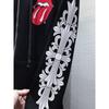8359 CHROME HEARTS Новый Весенне-Осенний Большого Размера Тонкий Стиль Классический Стиль Логотип Молния С Капюшоном Толстовка для Пар