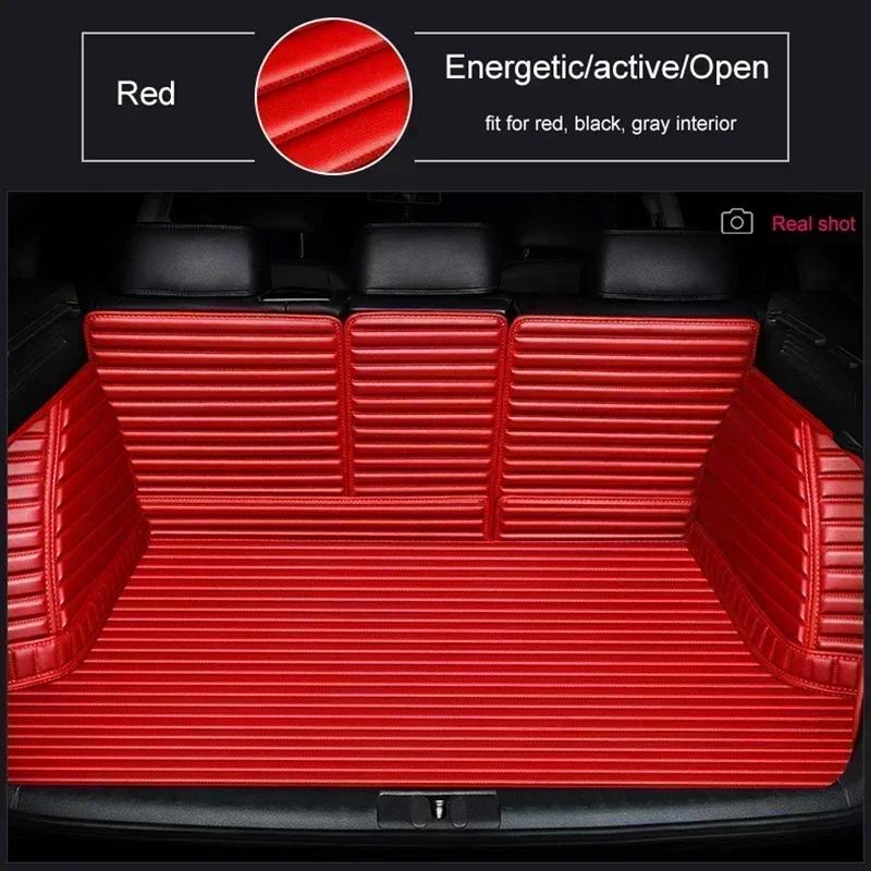 Индивидуальный полосатый 5D коврик для багажника автомобиля с полным покрытием для Volkswagen VW Passat B5 B6 B7 2011-2015 автомобильные аксессуары ковры