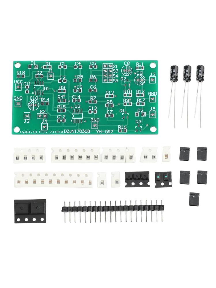Генератор электронных сигналов DIY Паяльный набор с таймером NE555 и печатной платой для студентов и радиолюбителей