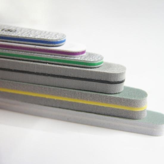 Yousheng 6 шт./коробка пилочка для ногтей широкое применение DIY PP шлифовальный набор пилок для ногтей для женщин