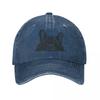 French Bulldog Puppy Dog Lover Unisex Women Baseball Caps Distressed Washed Hats Cap Retro Outdoor All Seasons Gift Cap