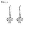 Lindon Copper Alloy Zircon Earrings Drop Earrings For Women Wedding Party Gifts