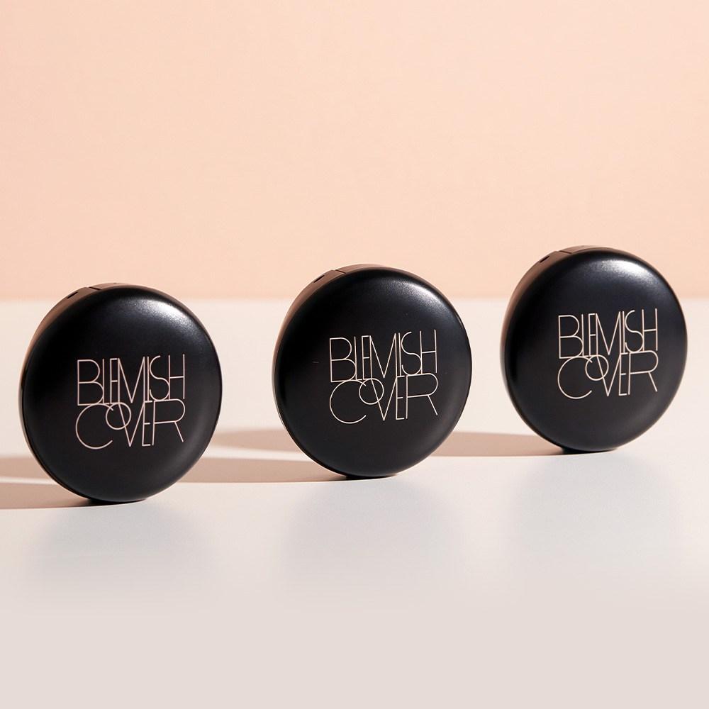 Hanskin Blemish Cover Blur Pact 9 г, яркий, 2 упаковки