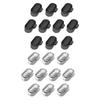 10pcs Charging Port Dust Plug for Garmin Fenix 7 7s 7x 6 5x/Venu 2 Plus Smart Watch Charge Port Cap Anti-dust Protective Cover