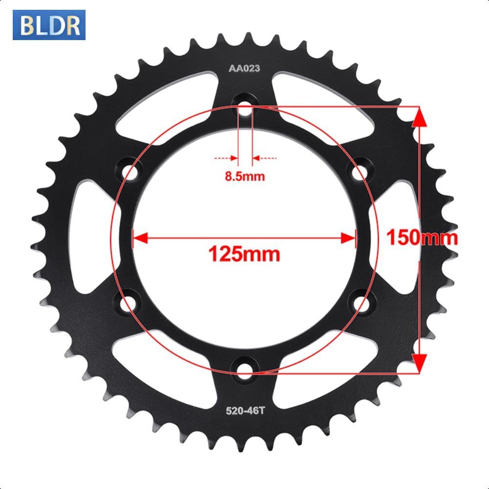 520 15T 46T Front Rear Sprocket Gear Wheel Cam for Husqvarna 701 Enduro for K*TM 690 Enduro R
