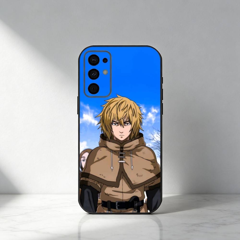 Чехол для телефона V-Vinland S-Saga для Samsung S25, S24, S21, S22, S23, S30, Ultra, S20, Plus, Fe, Note, 5G Черный чехол