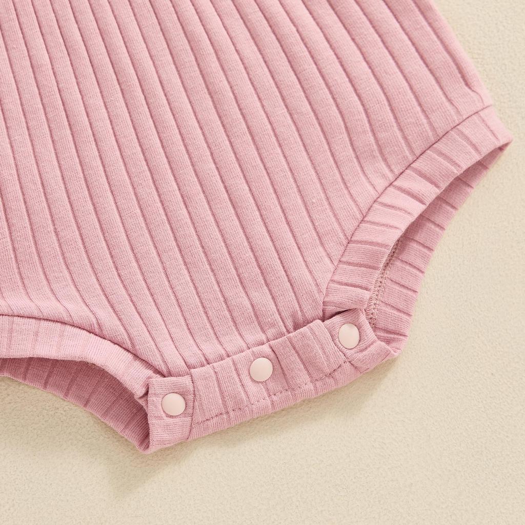 Наряд для новорожденных девочек 3, 6, 9, 12, 18 месяцев, однотонное боди с короткими рукавами и круглым вырезом, повязка на голову с бантом, летняя одежда