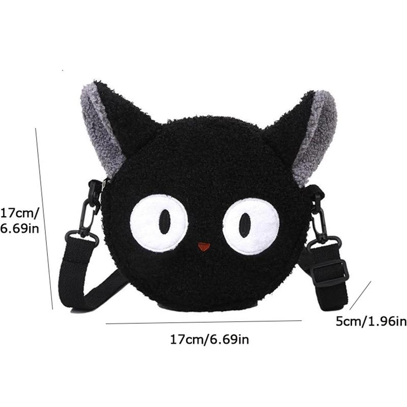 Japanese Style Kawaii Bag Women Carto Plush Shoulder Bag for Women New Crossbody Bag Small Phe Purse Bolsa Feminina
