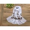 New Blackout Beach Towel Summer Air Conditioning Shawl Chiffon Scarf Temperament Celebrity Women's Gauze Scarf