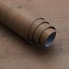 Boobest Width 80cm X Length 9m Remake Sheet Wood Grain Dark Brown Wallpaper Sticker Wood Grain Thick Waterproof Stain Resistant Oil Proof Heat