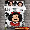 3D Mafalda Cartoon Comforter Bedding Set Printed Bed Set Duvet Cover Sheet Pillowcase Bed Soft Quilt Cover Full Queen King Size