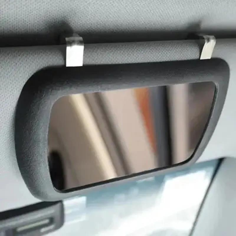 Car sunshade makeup mirror car front passenger sunshade universal car interior decoration with makeup mirror Interior Mirrors6