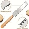 Durable Hand Pull Saw Flexible Straight Edge Saw Wood Cutting Tool Flat Cut Saw  Carpenter