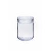 Cera-Mate Glass Storage Canister, 420ml, Charmy Clear, L3, Made In Japan, 221145