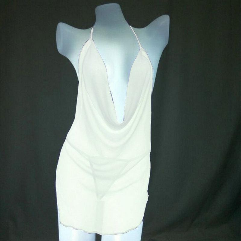 Sexy underwear perspective sexy mesh, hot teasing, free of suspenders