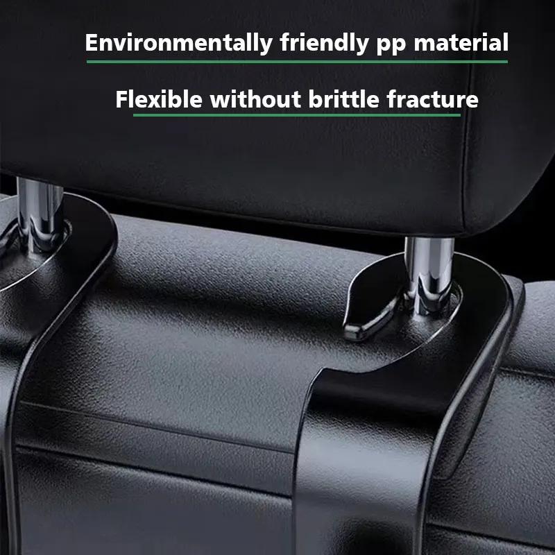 1/2/4Pcs Car Seat Back Hook Headrest Storage Holder Stickers For Mercedes Benz GLC63 GLC43 GLC250 GLC300 X253 C253 W253 S W212