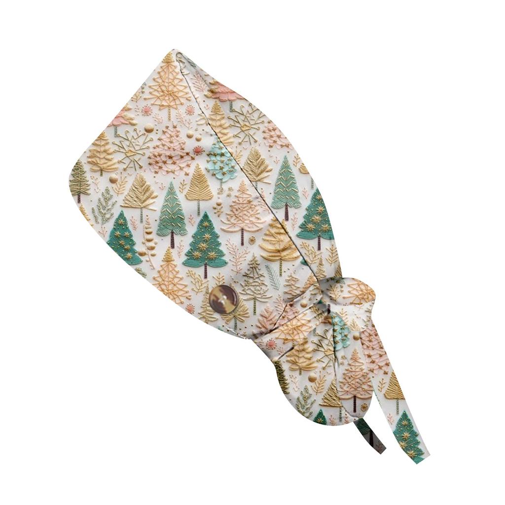 Модная рождественская рабочая кепка с принтом, повседневная женская кепка с хвостиком, кепка с повязкой, кепка Baotou