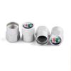 4pcs/set Metal Alloy Car Tire Valve caps Emblem Cap Case For Alfa Romeo 159 Giulietta Mito 147 Stelvio Volante Auto Accessories yhn198