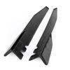 Pair 120cm Car Carbon Fiber Side Skirts Rocker Splitters Diffuser Winglet Wings