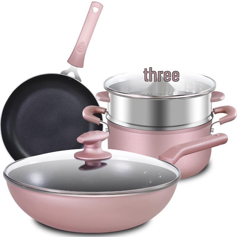 COOKER KING Золотой набор посуды из 3 предметов