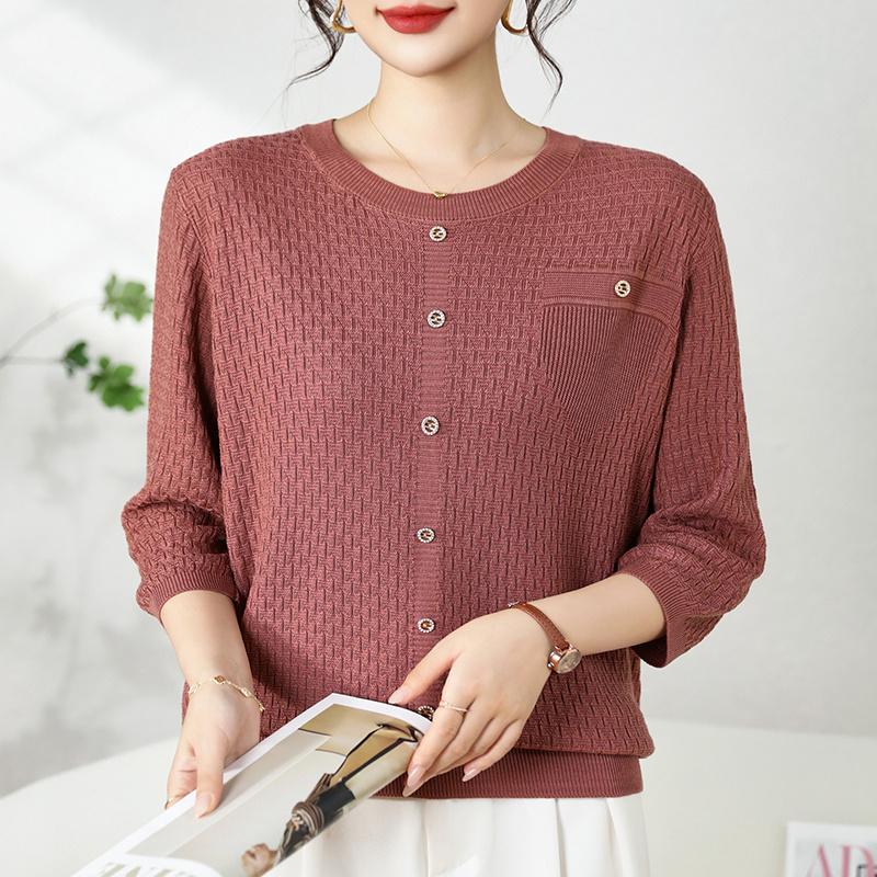 QingHe Cashmere Женский свитер из 30% кашемира - Мягкий и теплый пуловер из смесовой шерсти