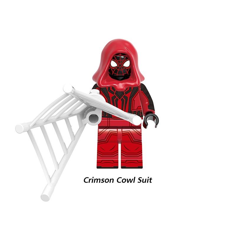 G0120 Конструктор Супергерой Человек-паук Костюм "Великая ответственность" в красном плаще