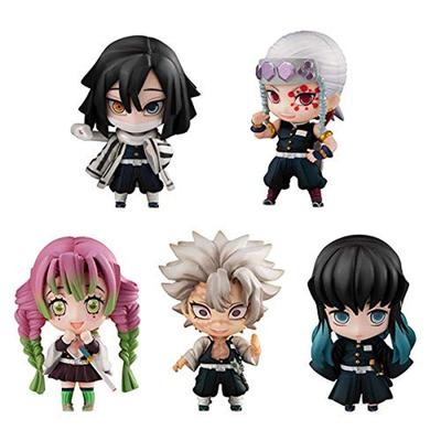 Набор талисманов Demon Kimetsu no Yaiba Tanjiro and the Pillars B, окрашенная полная фигурка Slayer, размер 50 мм, прибл.