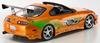 Kyosho Оригинальная серия Форсаж Toyota Supra Turbo 1994 Форсаж Готовая модель KSR12009A & 1/12 & (Оранжевая жемчужина)