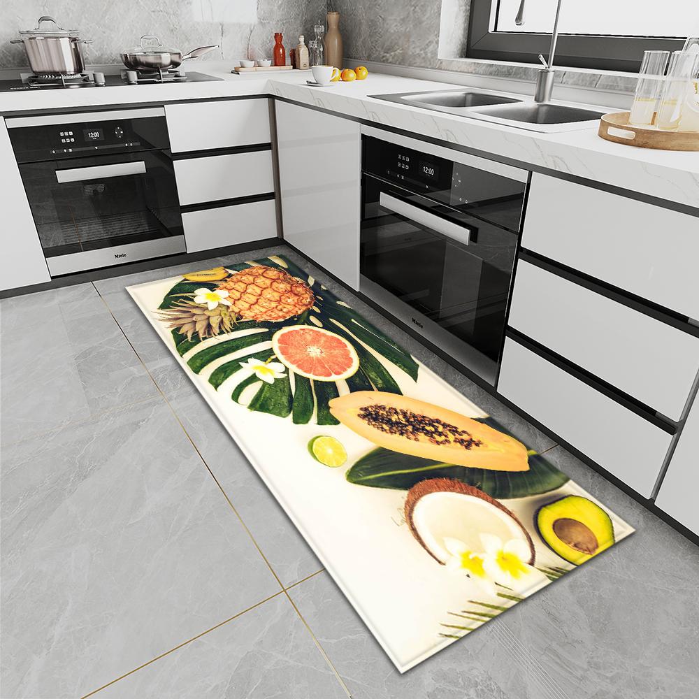 Кухонный коврик, коврик для двери, крыльца, длинный ковер для спальни, балкона, ванной комнаты, нескользящий пол, ковер для гостиной