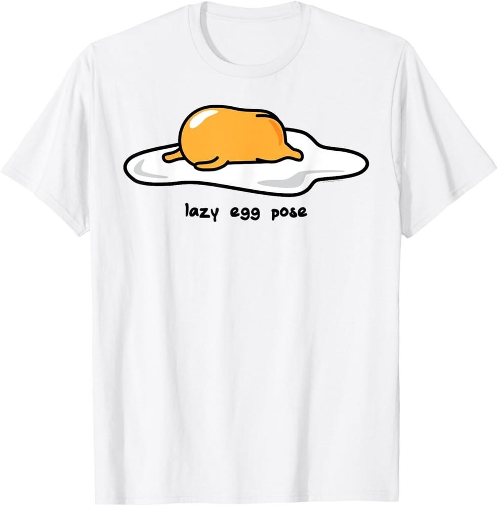 Gudetama the lazy egg yoga pose T-Shirt