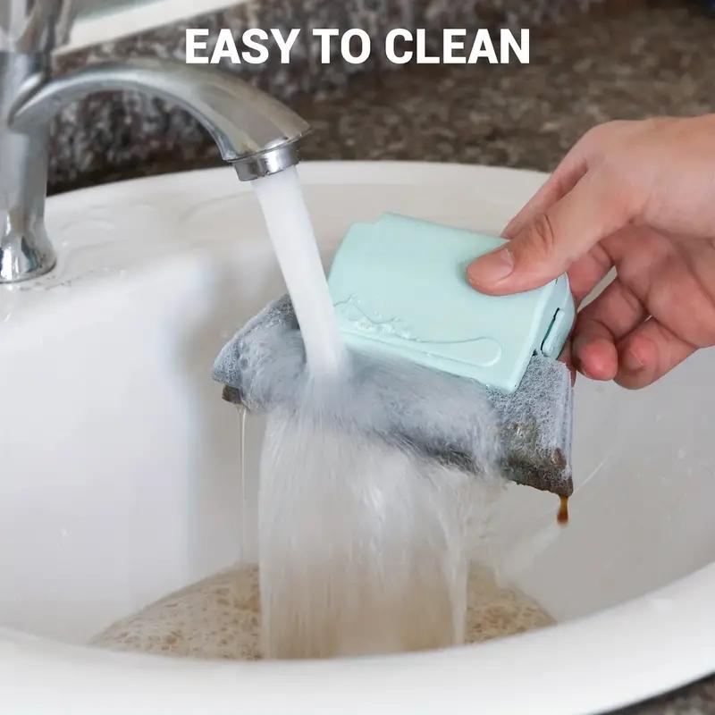 Креативная ткань для чистки оконных канавок, слот для щетки, ручная многофункциональная дверная щетка, кухонная щетка для клавиатуры, домашние инструменты