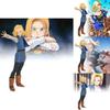 Stunning Seven Dragon Balls Super Saiyan Figurine Android 17 And 18 Pvc Model
