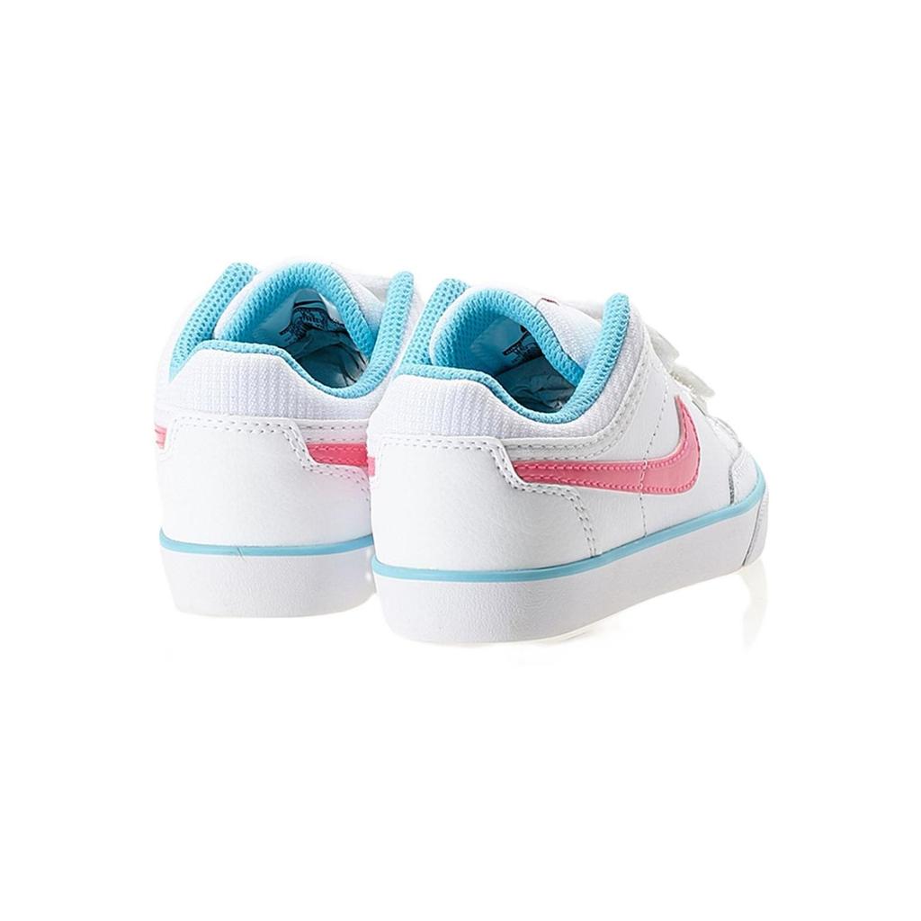 Nike Capri 3 л Casual Кроссовки с низким верхом Детские кроссовки Бело-синие 579953-104