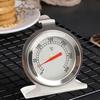 BBQ Thermometer Gauge Easy Reading Long Durability Stainless Steel Quick Response Grill Temperature Gauge for Smoker