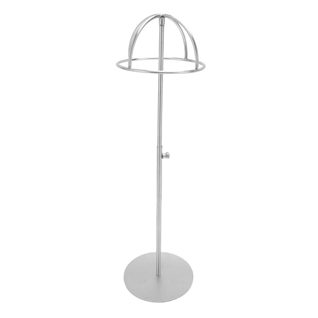 Tabletop Hat Stand Height Metal Hollow Three Dimensional Hat Display Rack for Beach Hat Cowboy Hat Winter Hat