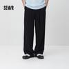 Мужские летние повседневные брюки Semir свободного кроя, А-силуэта, широкие