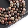 Isoaltion бусины из натурального камня индийского ископаемого дерева круглые бусины для изготовления ювелирных изделий DIY ожерелье серьги браслет аксессуар