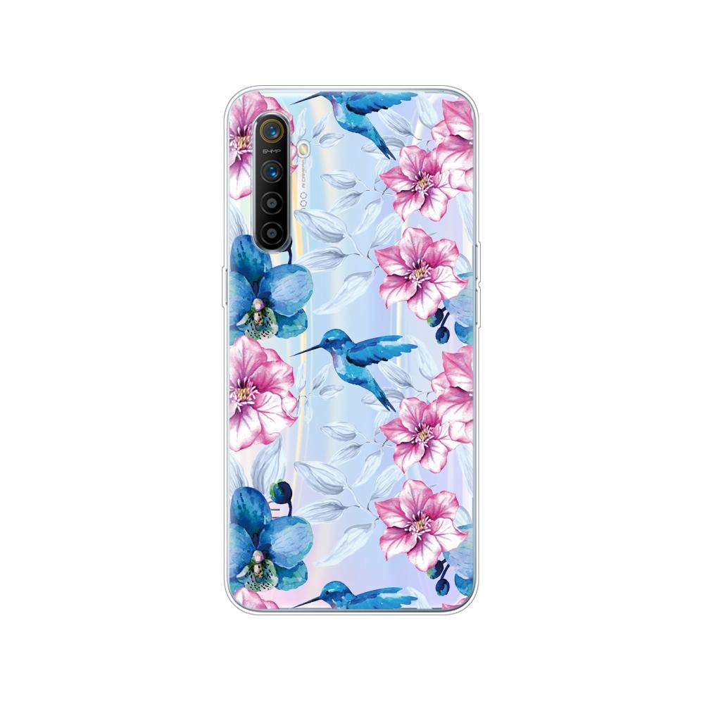 Для Realme XT Чехол RMX1921 Мягкий TPU Телефон Задняя Крышка Для OPPO RealmeXT Чехол Силиконовый Бампер Сумка Коке 6.4 дюйма