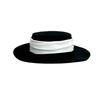 Formal Flat Felt Hat Wide Brim Fedoras Hats New Top Hat for Women  Dress Accessories