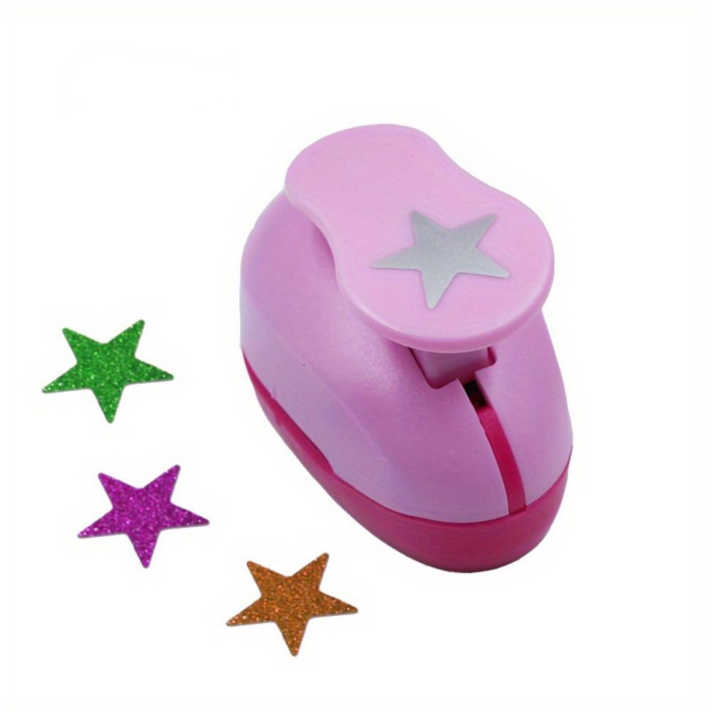 1 шт., случайный цвет ракушки, форма звезды, дырокол, резак для бумаги, скрапбукинг, школьный дырокол, инструмент для тиснения