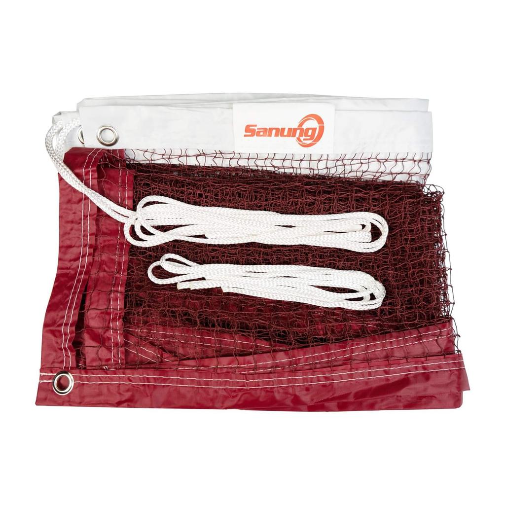 Sanung Badminton International Standard with Storage Ideal for Daily and Professional Easy Installation Net, Size, Adjustable, Portable, Bag,