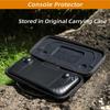 Game Console Protective Cover and Sunhood Shield Back Bracket Shockproof Anti Scratch Cover Fit for Steam Deck Gamepad