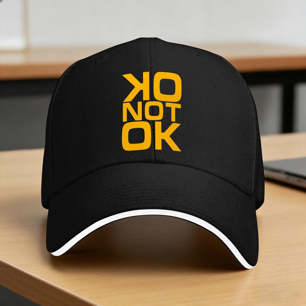 Radiohead Band OK Baseball Cap Fitted Retro Hip Hop Hats Summer FeUnisex Unisex Hunting Camping Baseball Caps