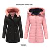 Reversible Wearable Fashion Ladies Thickened Outdoor Warm Cotton Jacket - Wrinkle-resistant Lightweight Soft and Comfortable Long-sleeved Down Jacket